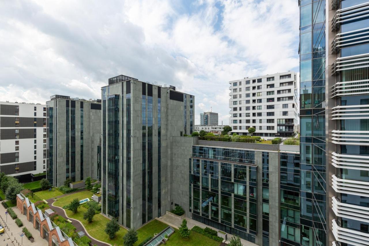 City Center Apartments Grzybowska With Parking By Noclegi Renters Warschau Exterior foto